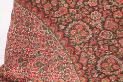 19th Century European Paisley Wool Pillow