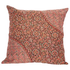 19th Century European Paisley Wool Pillow