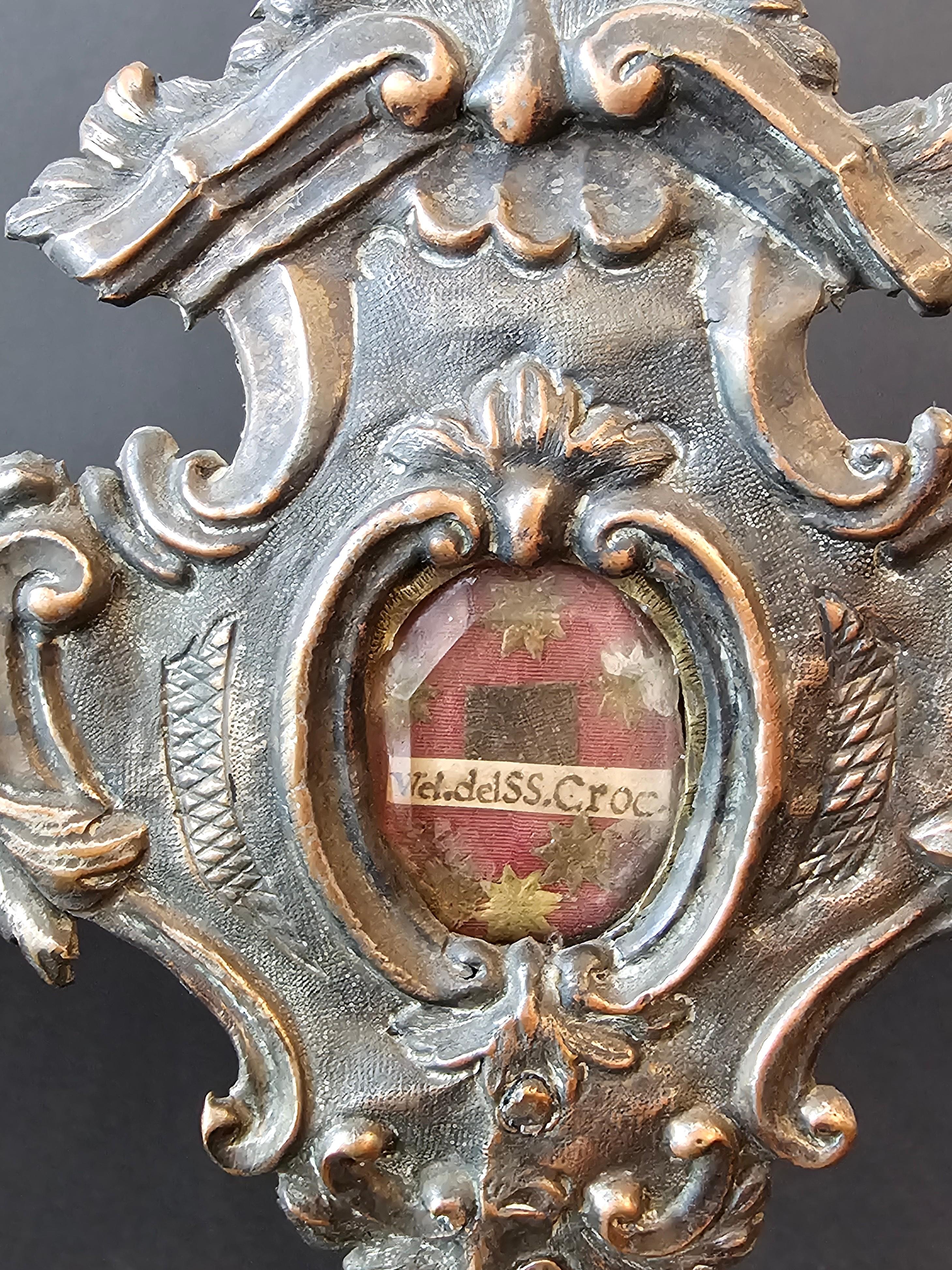 Europäische religiöse Altarreliquary-Monstrance des 19. Jahrhunderts mit Relic 3