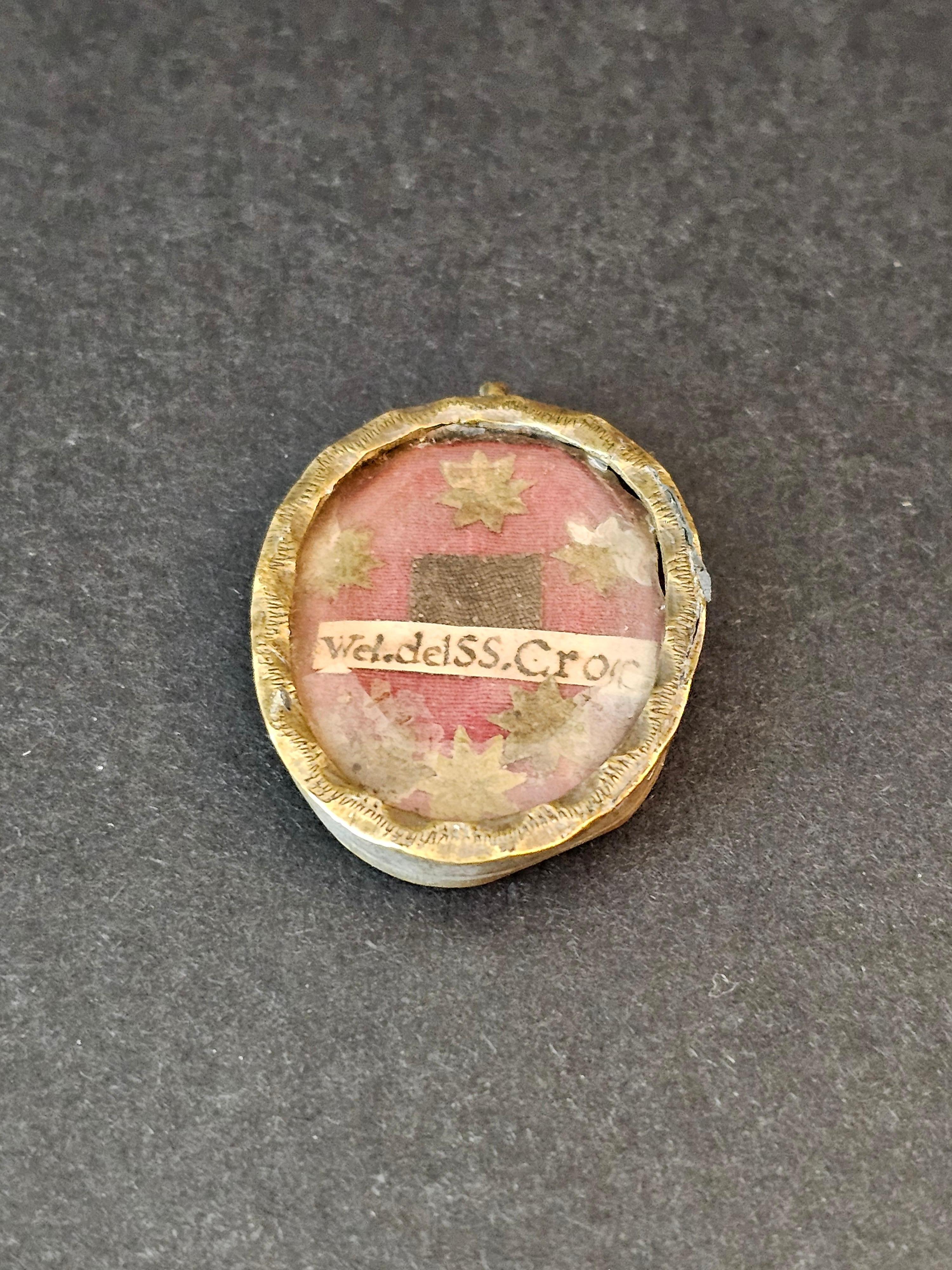 Europäische religiöse Altarreliquary-Monstrance des 19. Jahrhunderts mit Relic 5