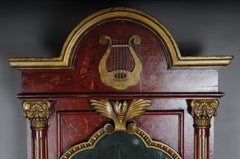 19th Century Exceptional Solitare Wall Decoration / Wall Covering with Painting