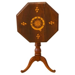 19th Century Exotic Hardwood Ships Table