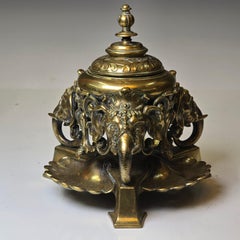 Calamaio Elefante Esotismo del XIX secolo