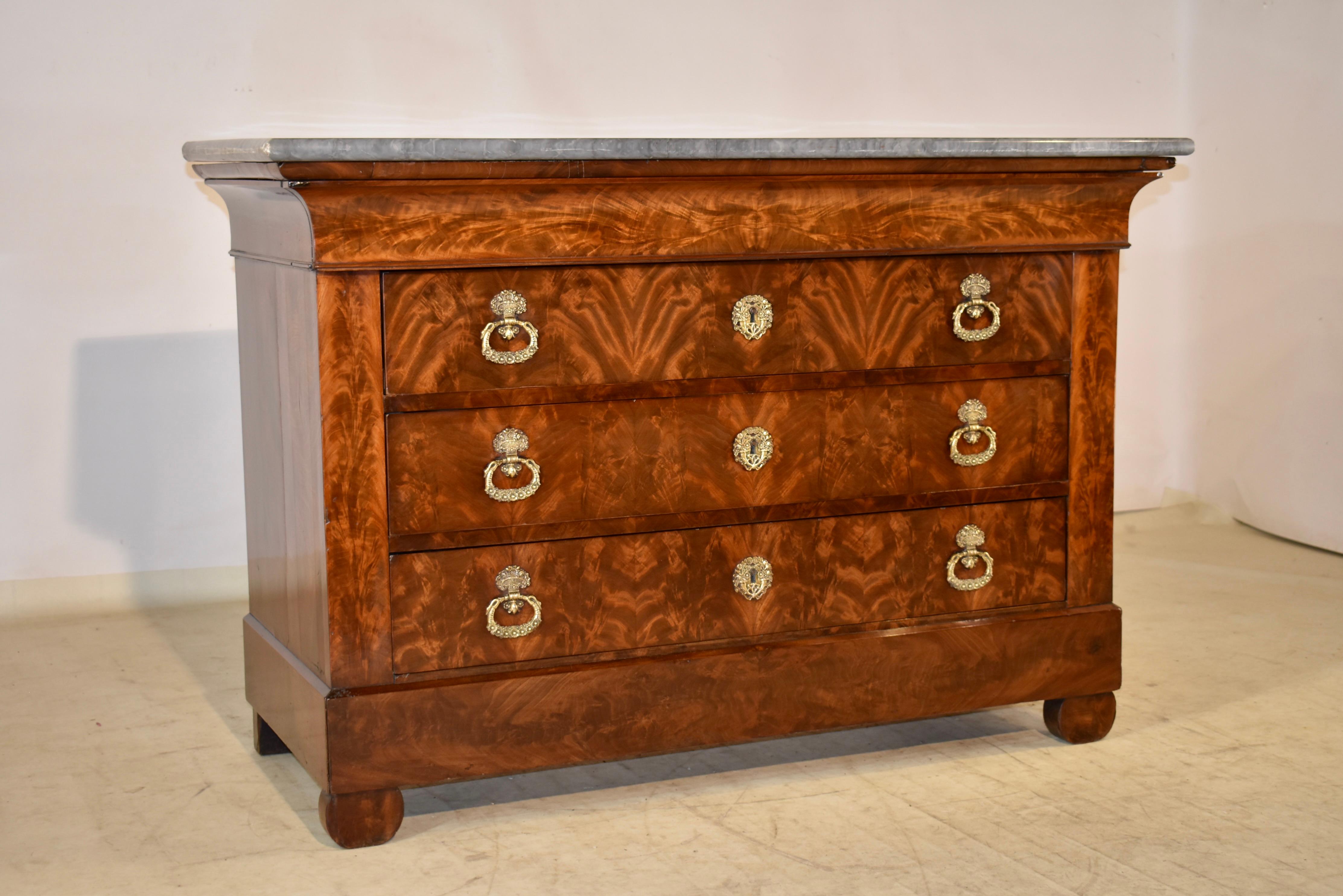 French 19th Century Exquisite Louis Philippe Commode For Sale