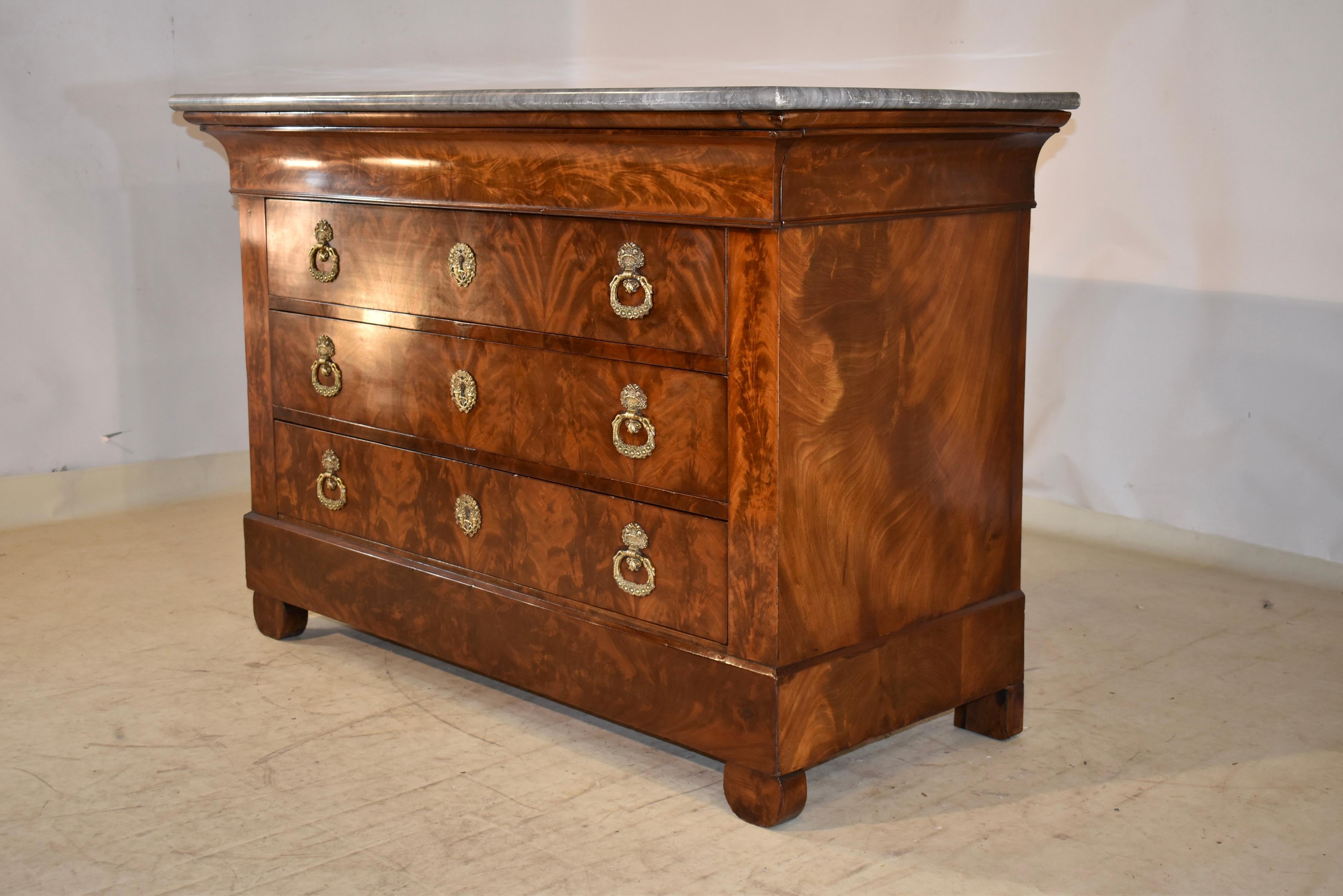 19th Century Exquisite Louis Philippe Commode For Sale 1