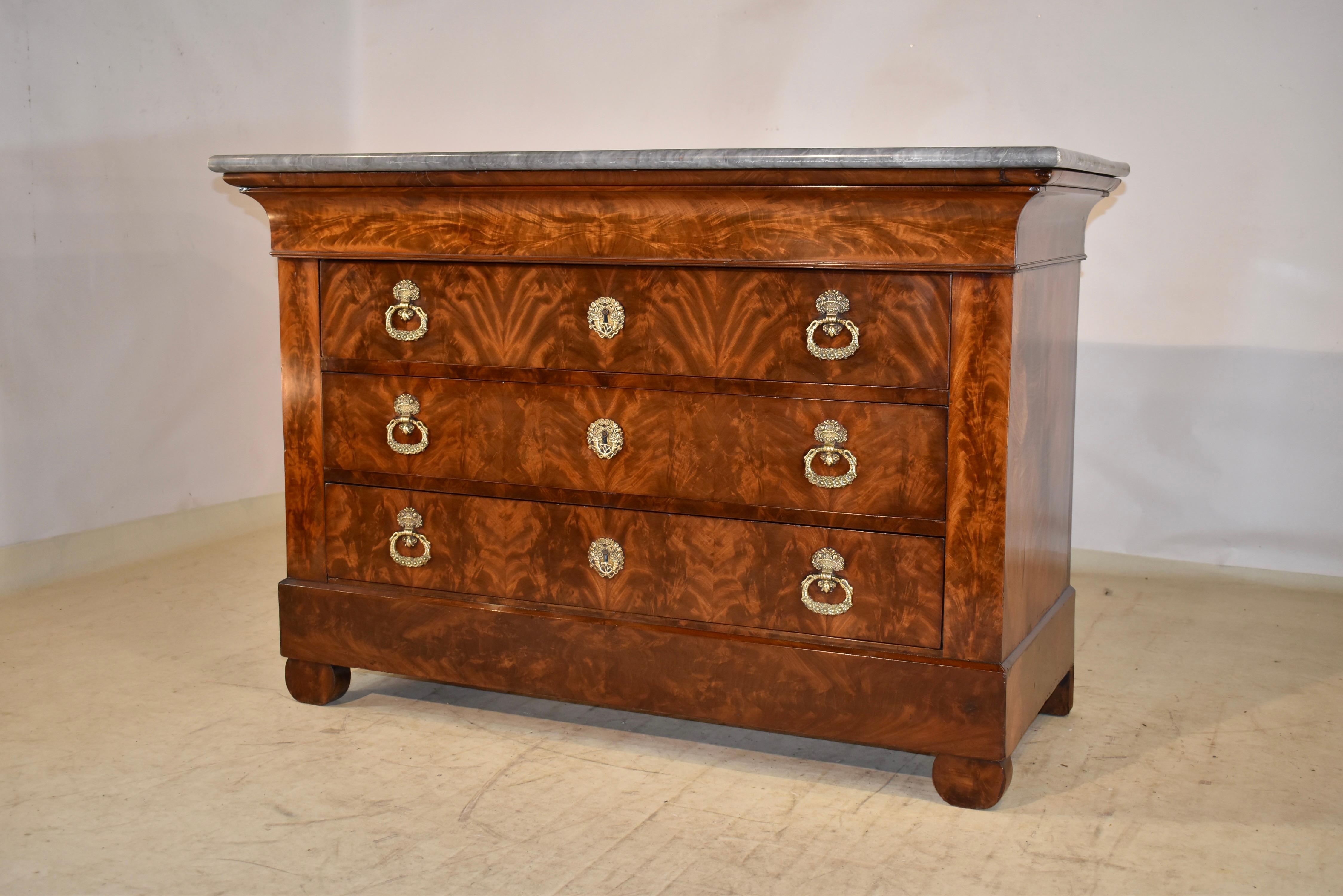 19th Century Exquisite Louis Philippe Commode For Sale 2