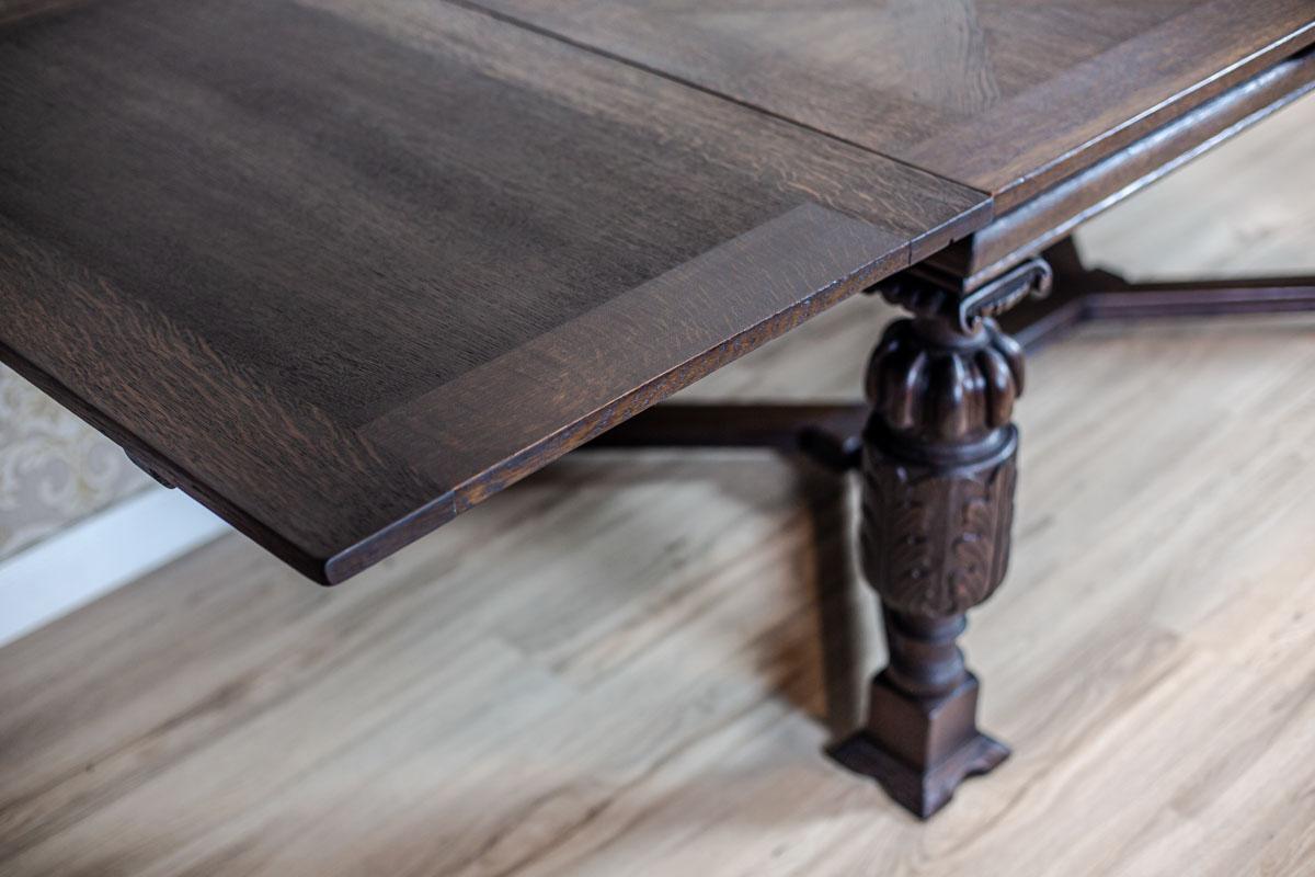 19th Century Extendable Oak Table 2
