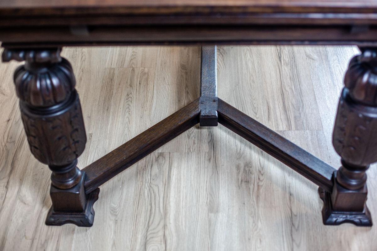 19th Century Extendable Oak Table 3