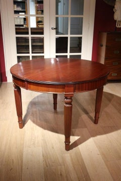 19th Century Extending Victorian Round Table