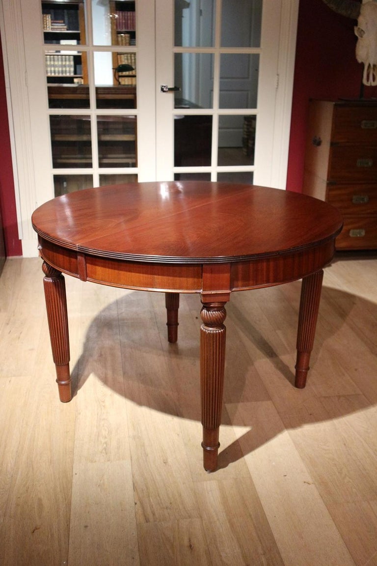 19th Century Extending Victorian Round Table at 1stDibs