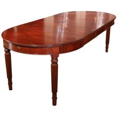19th Century Extending Victorian Round Table