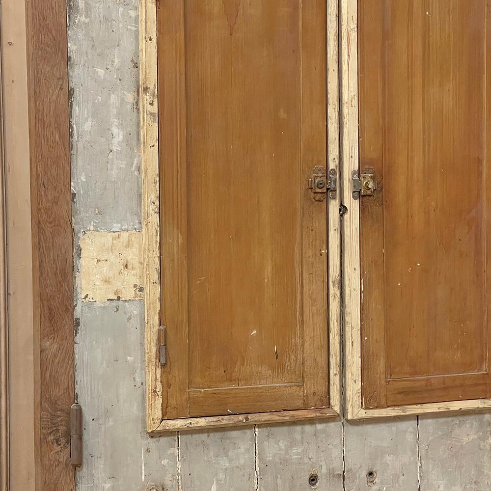 19th Century Exterior Door in Original Jam with Transom For Sale 5