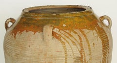 19th Century Extra Fat Glazed Ceramic Jar