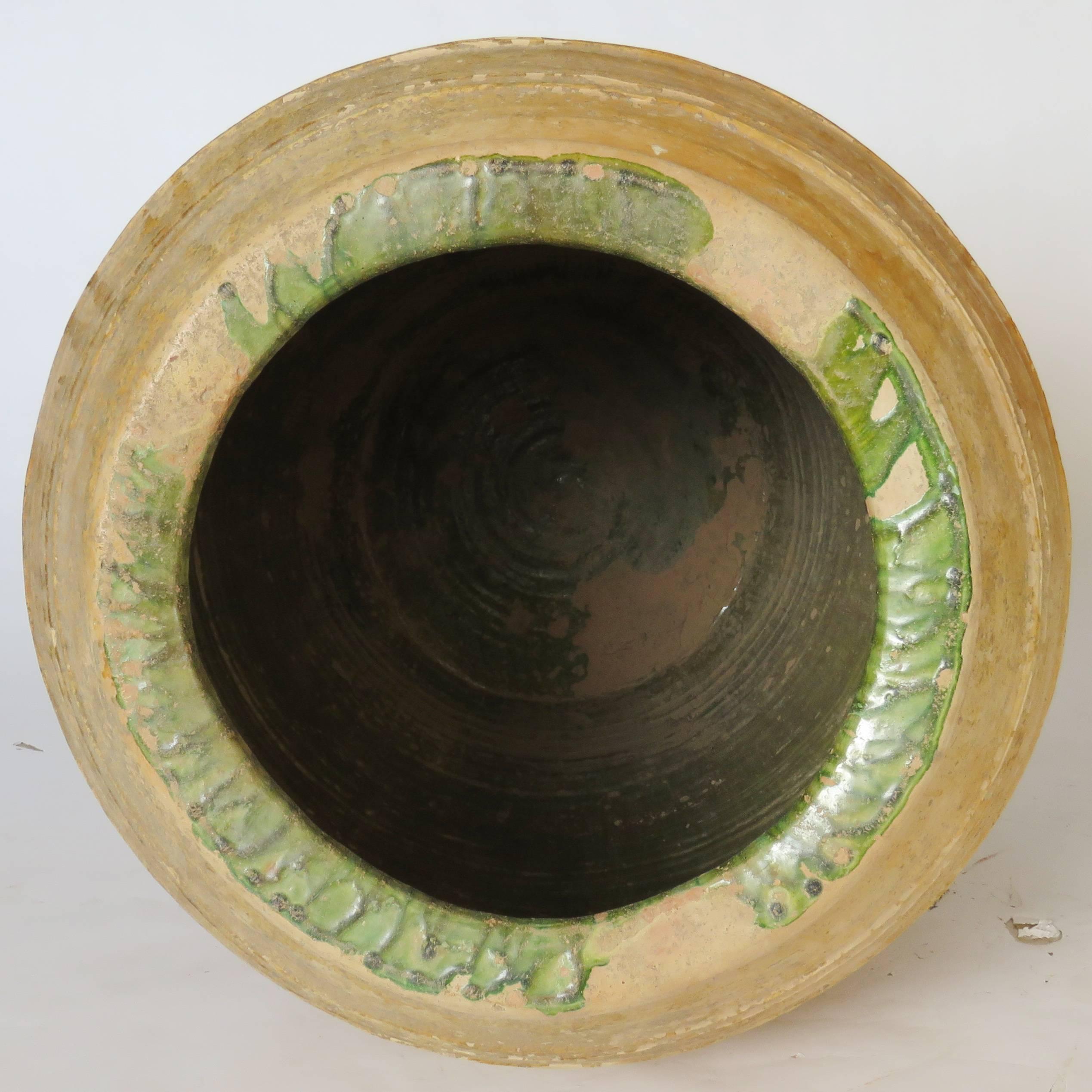 19th Century Extra Large Ceramic Jar For Sale 2