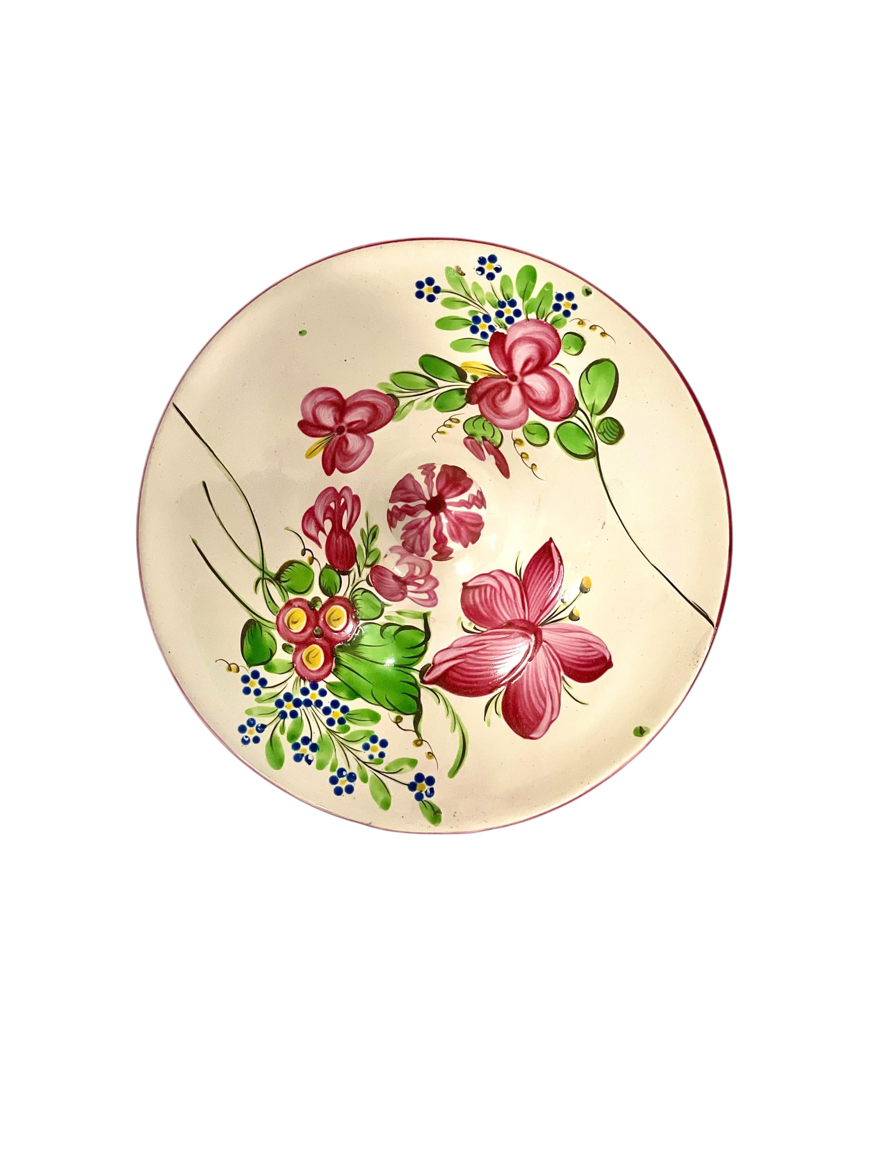 Ceramica Zuppiera in maiolica del XIX secolo, stile Keller & Guérin, Lunéville in vendita