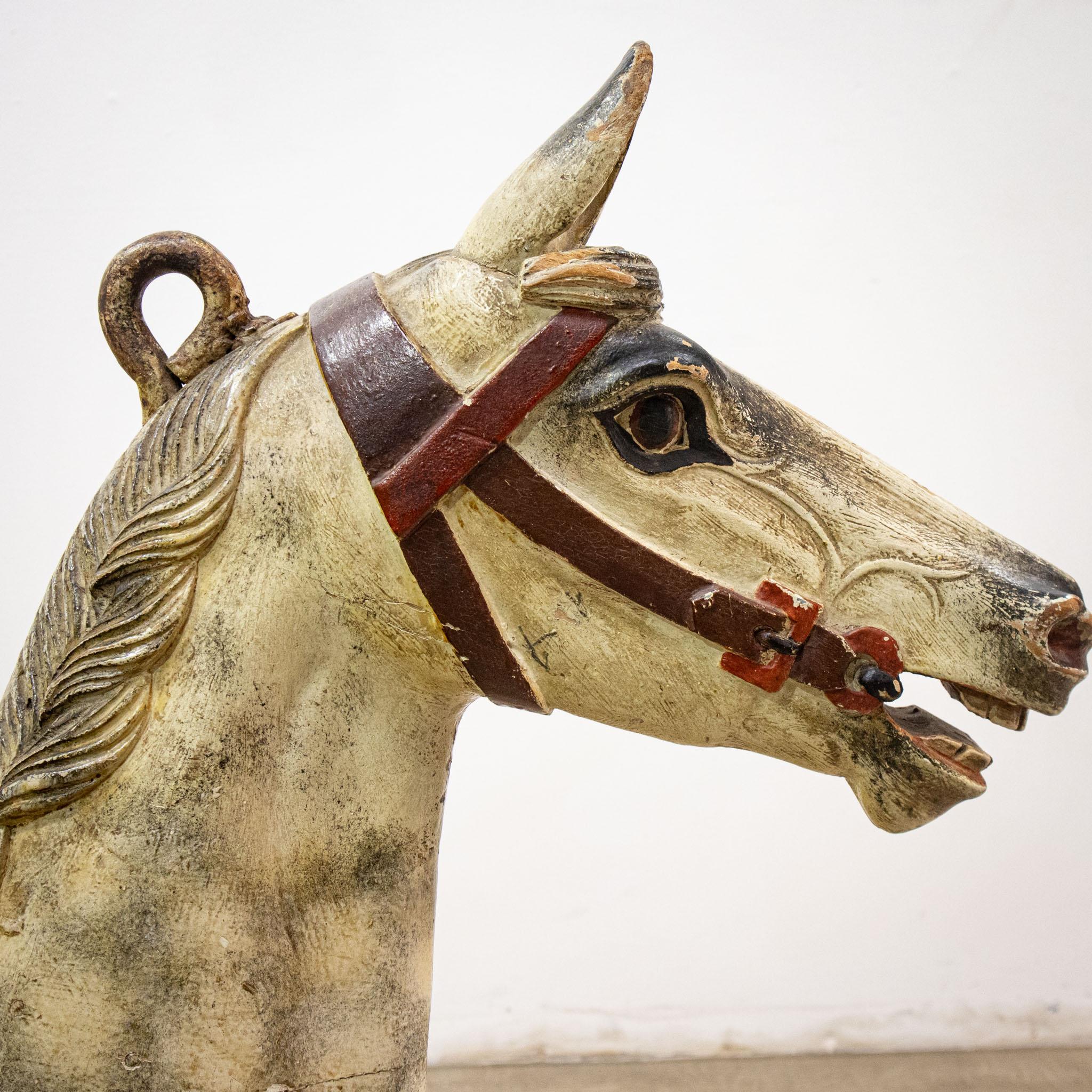19th Century Fairground Horse with Stand 3