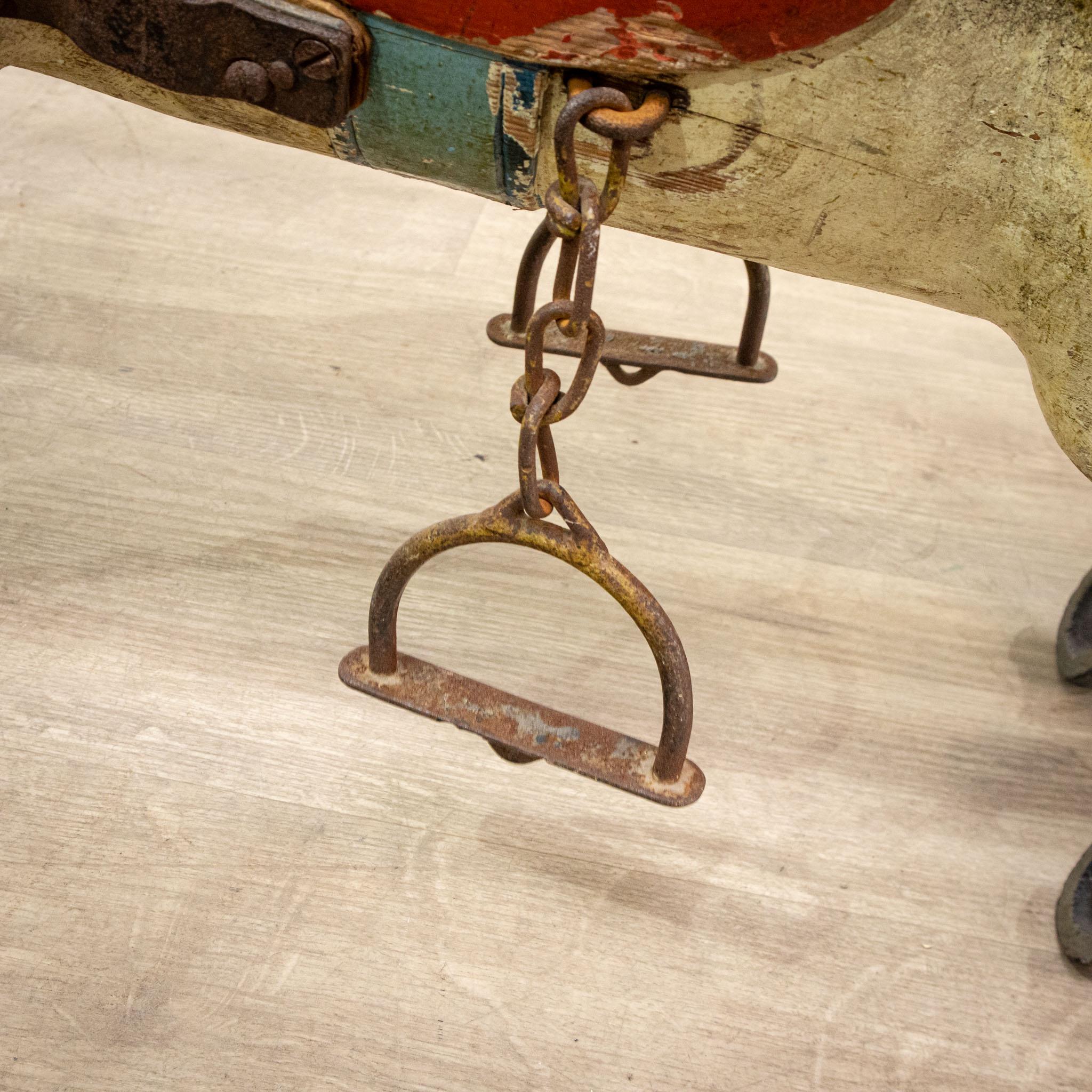 19th Century Fairground Horse with Stand 5