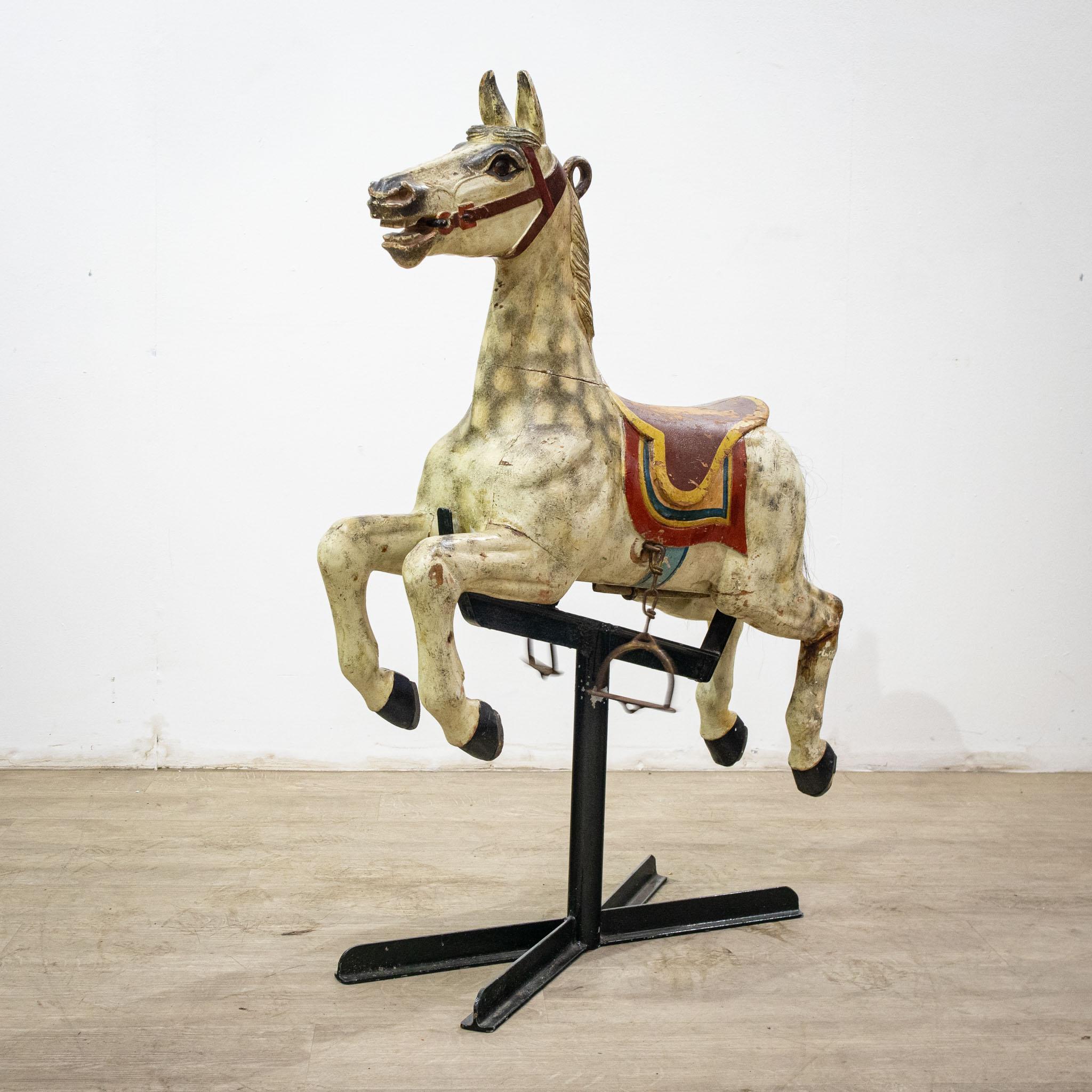 19th Century Fairground Horse with Stand 10