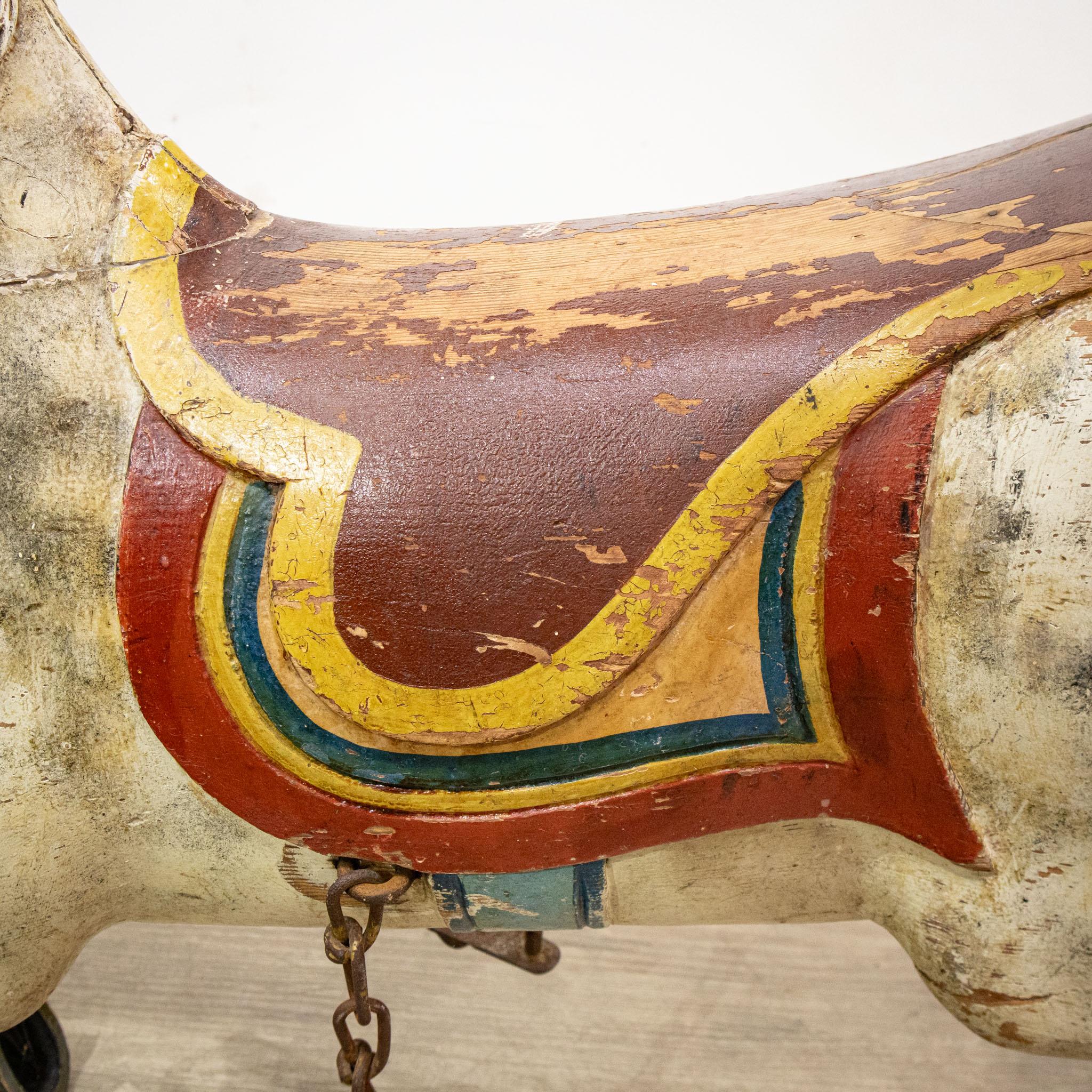 19th Century Fairground Horse with Stand 1
