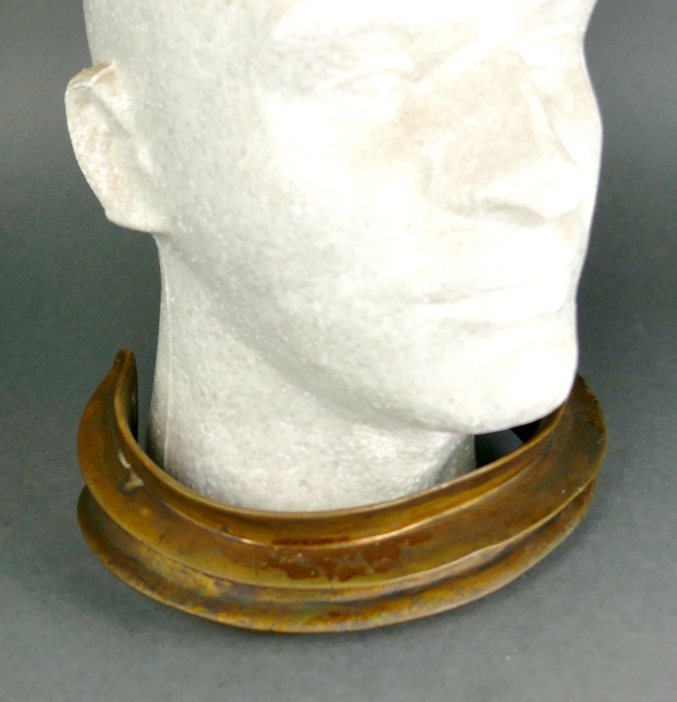 19th Century Fang People Bronze Torque Neck Collar from Africa For Sale 5