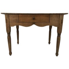 19th Century Farm and Country Single Drawer Desk