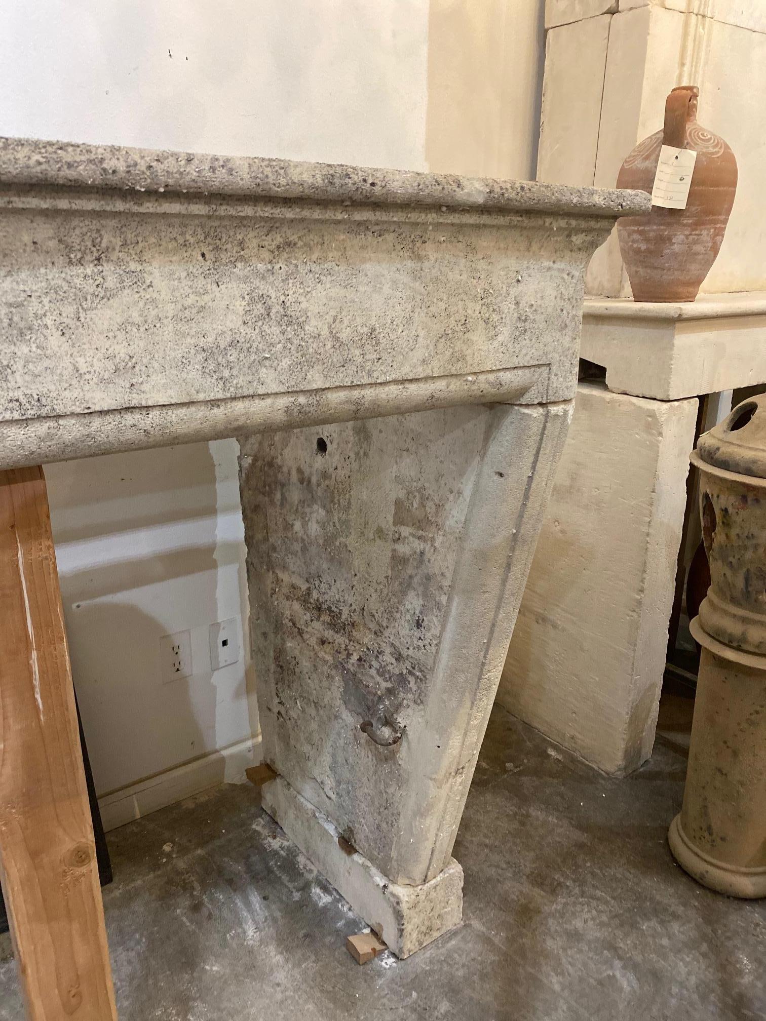 French 19th Century Farmhouse Mantel