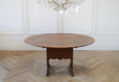 19th Century Farmhouse Style American Settle Table
