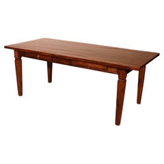 Antique 19th Century Farmhouse Table - Netherlands With A Width Of 94cm