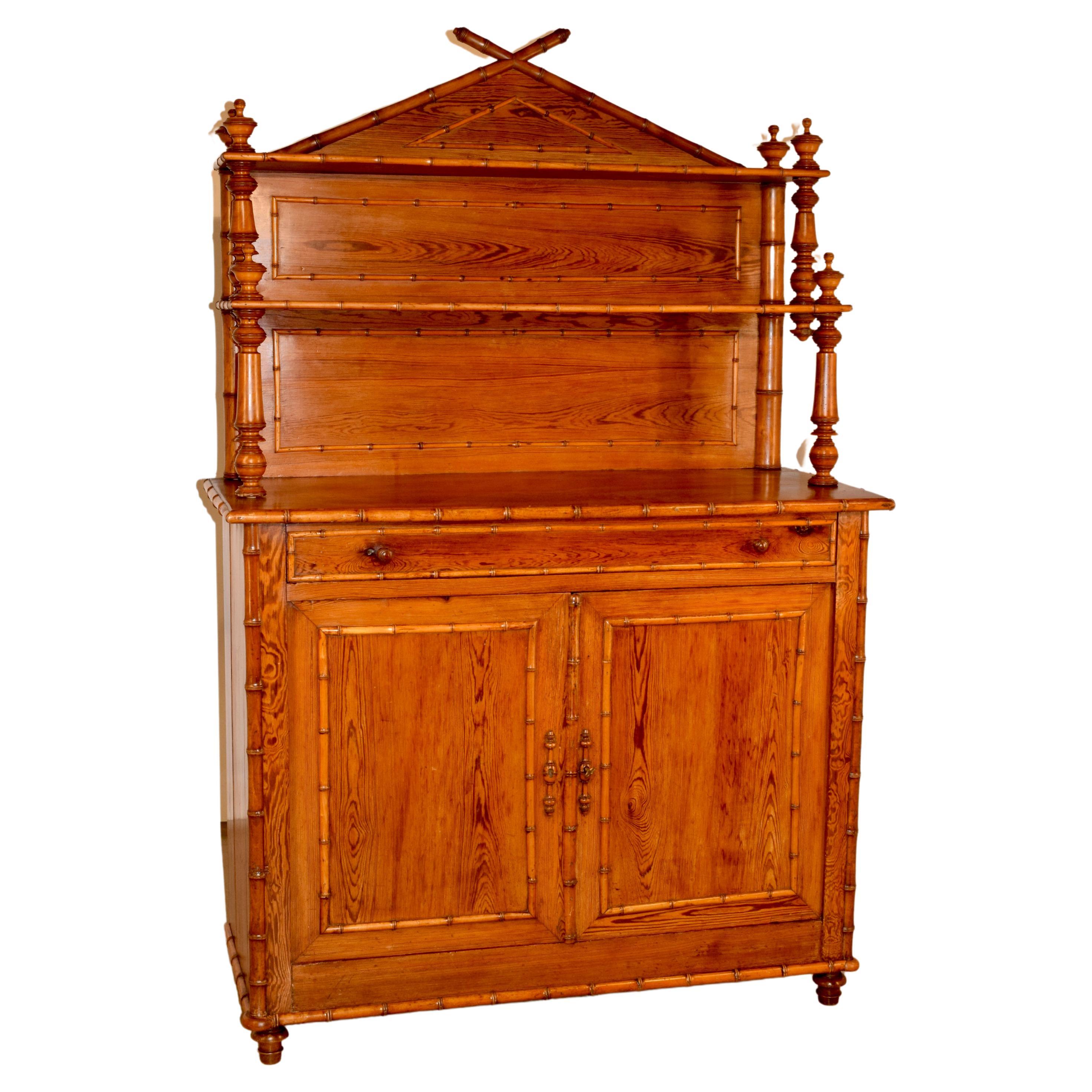 19th Century Faux Bamboo Buffet