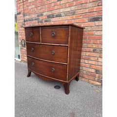 19. Jahrhundert Faux Bamboo Chest