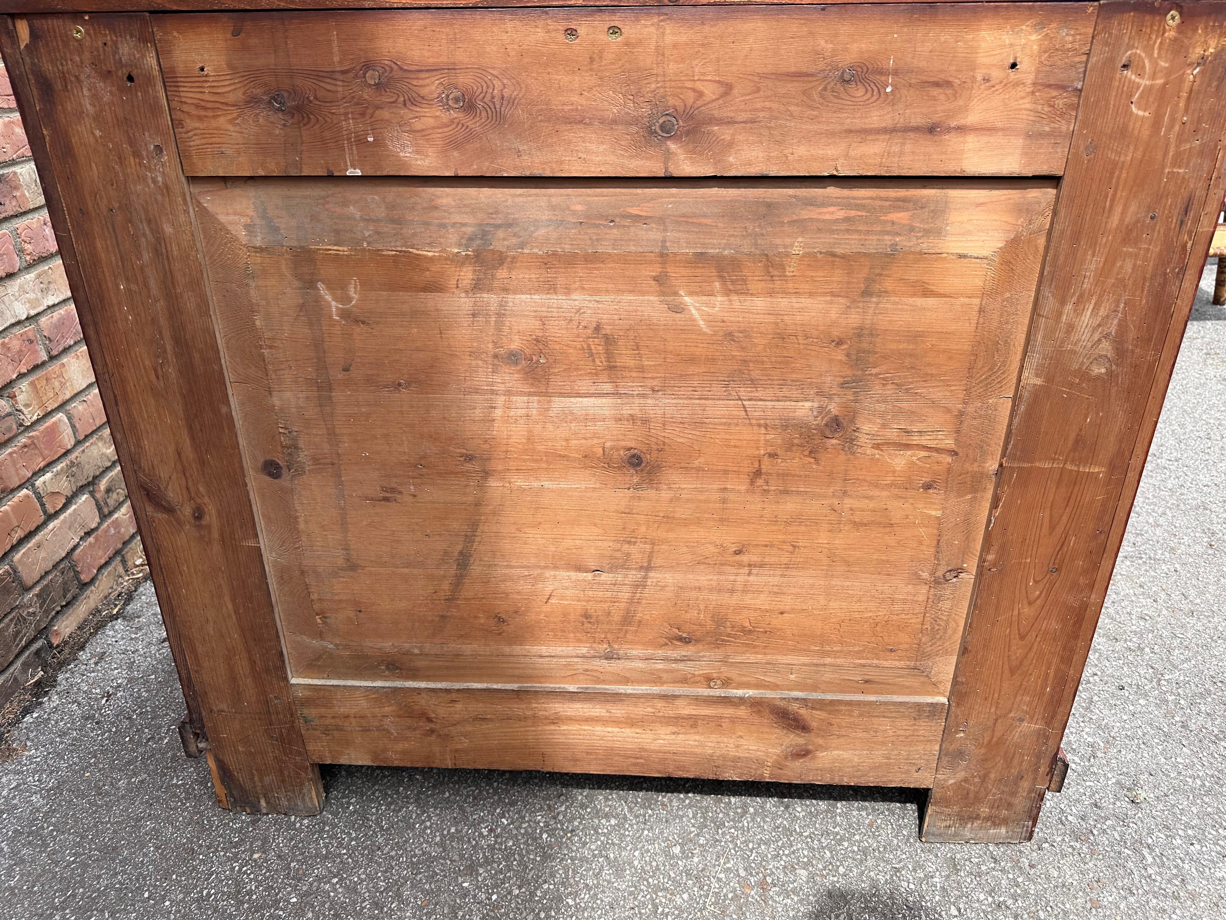 19th Century Faux Bamboo Cupboard For Sale 1