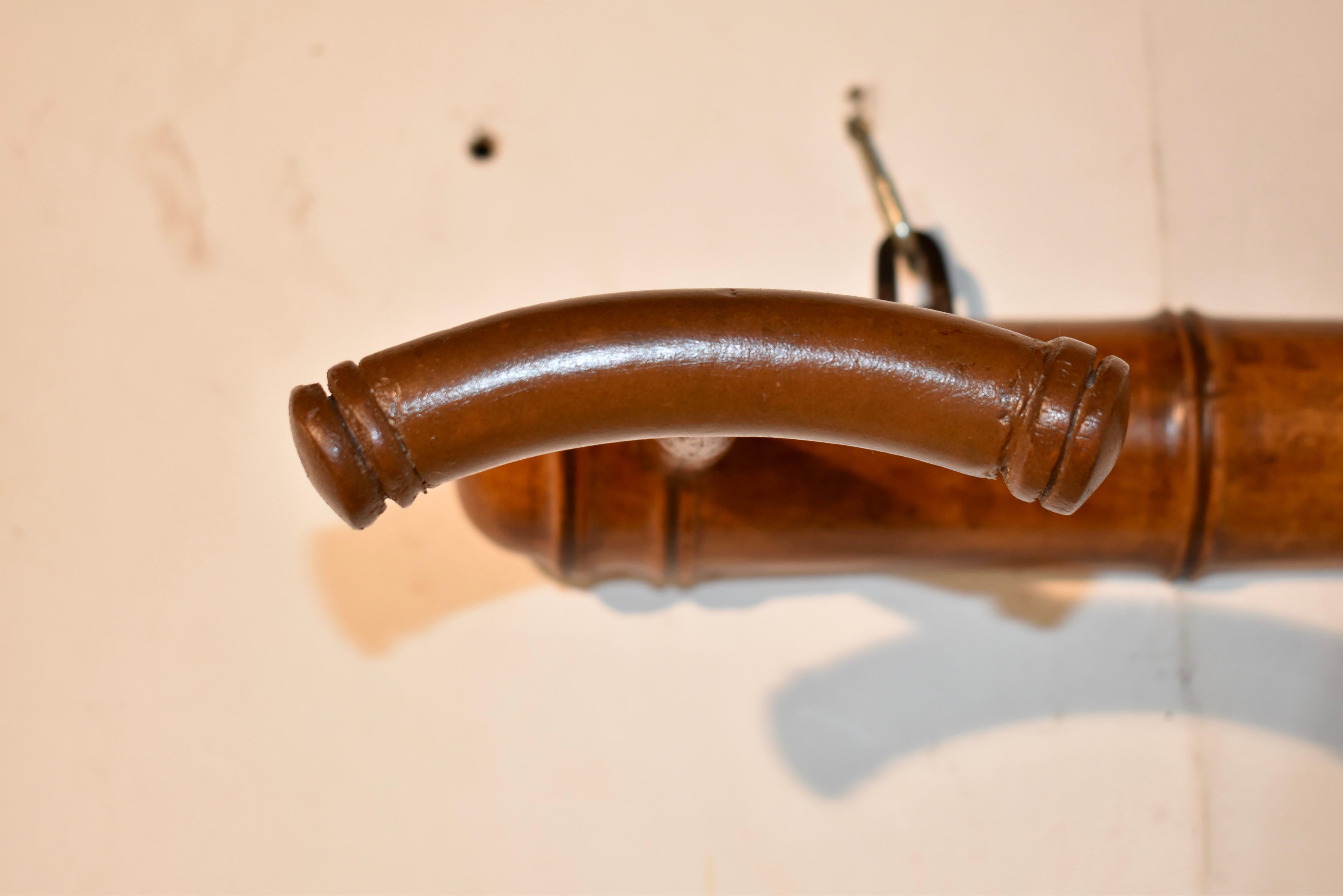 19th Century Faux Bamboo Hat or Coat Rack In Good Condition For Sale In High Point, NC
