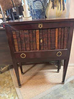 19th Century Faux-Book english side table