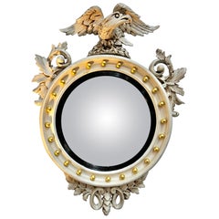 Miroir Bullseye fédéral du 19e siècle