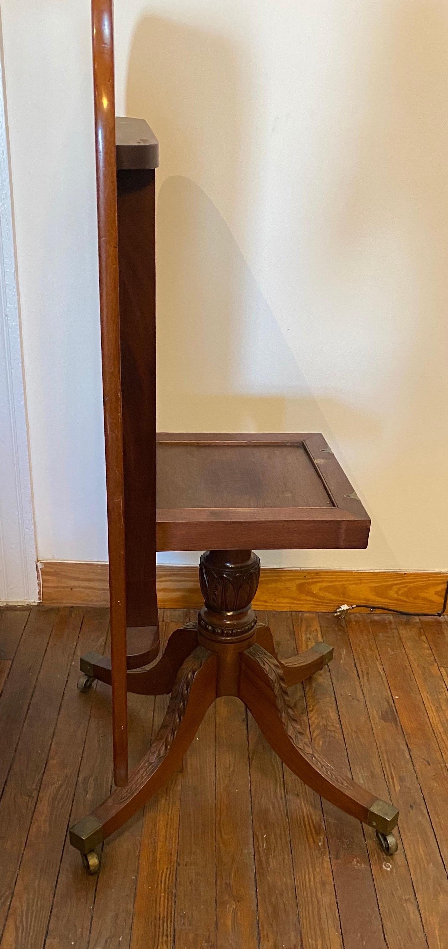 19th Century Federal Mahogany Tilt Top Breakfast Table from Maryland In Good Condition In Charleston, SC