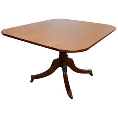 19th Century Federal Mahogany Tilt Top Breakfast Table from Maryland