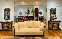 19th Century Federal Style Console Tables, Mahogany, Opposing Eagles, Marble