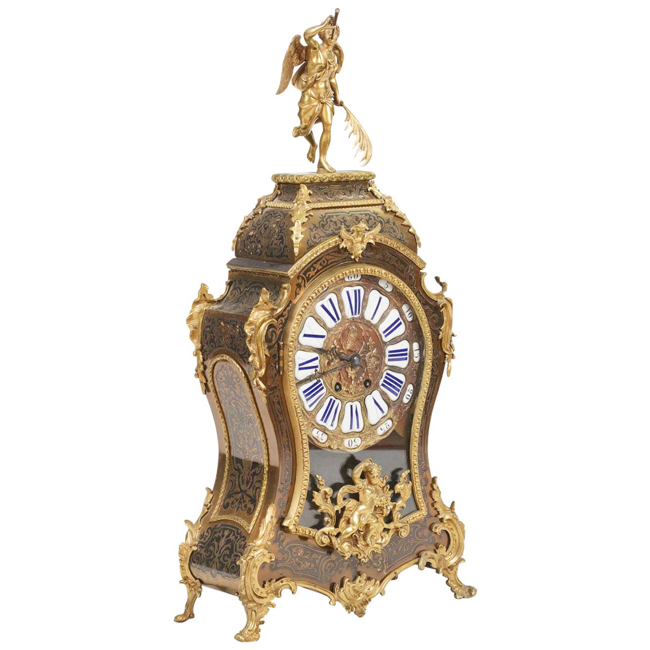 19th Century Figural Mantle Clock