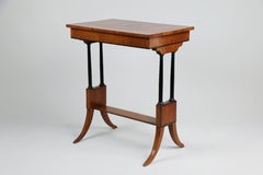 19th Century Fine Biedermeier Cherry Side Table. Vienna, c. 1825.