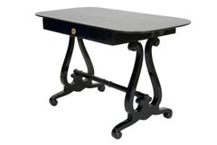 19th Century Fine Biedermeier Ebonized Table. Vienna, c. 1825.