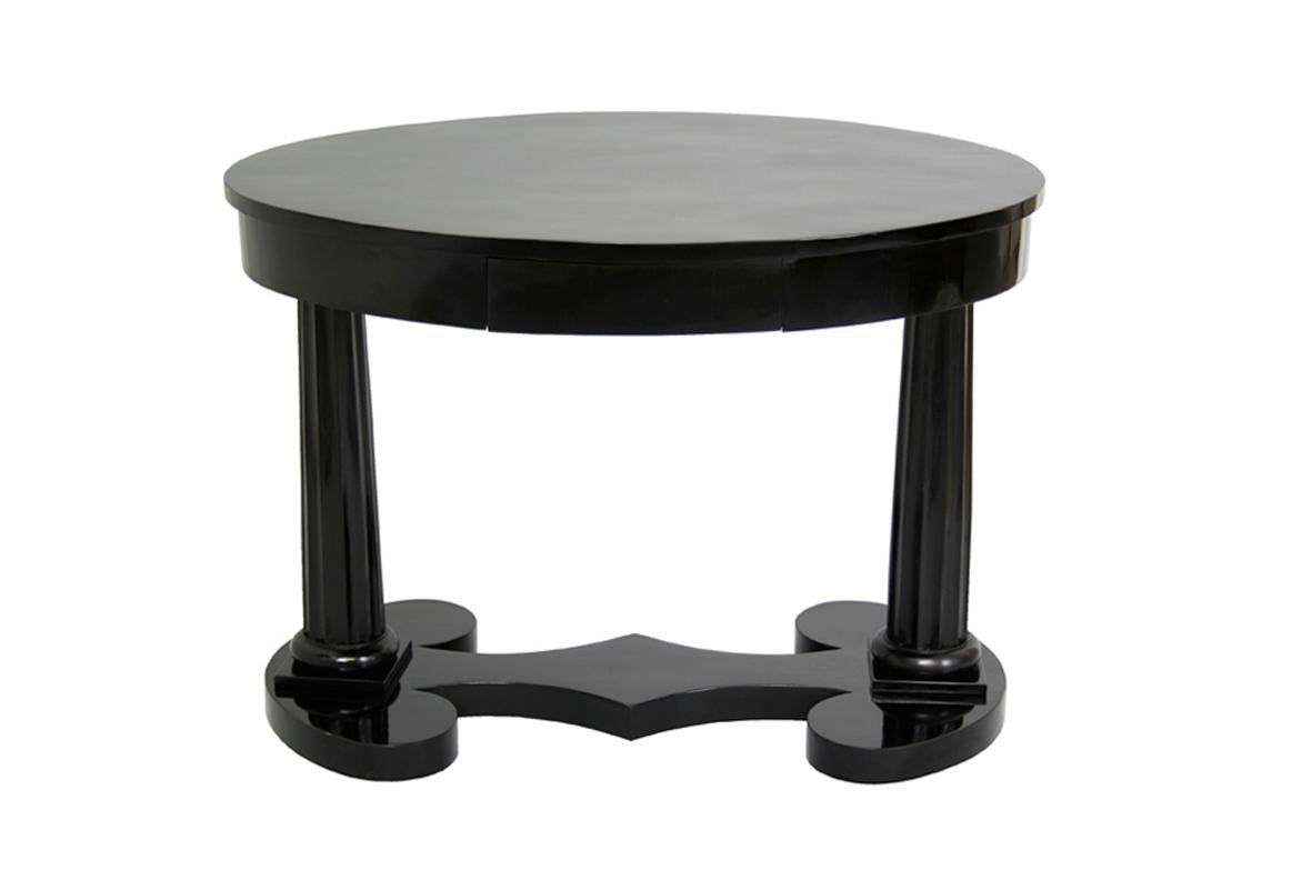 Austrian 19th Century Fine Biedermeier Ebonized Table. Vienna, c. 1825. For Sale