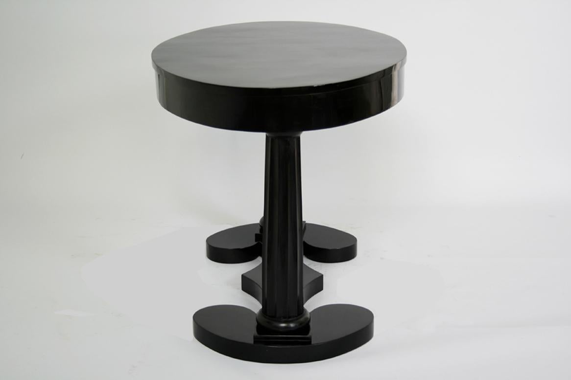 19th Century Fine Biedermeier Ebonized Table. Vienna, c. 1825. For Sale 2