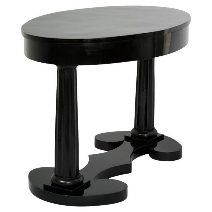 19th Century Fine Biedermeier Ebonized Table. Vienna, c. 1825. For Sale
