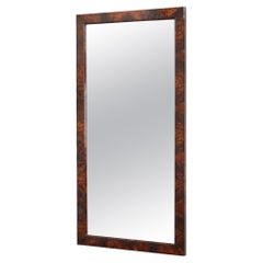Antique 19th Century Fine Biedermeier Large Walnut Mirror. Vienna, c. 1825.