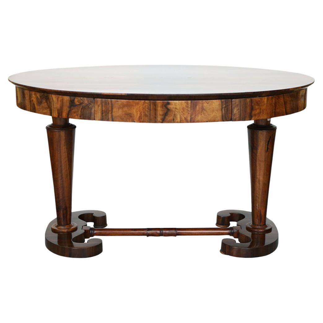 19th Century Fine Biedermeier Salon Table. Vienna, c. 1825. For Sale