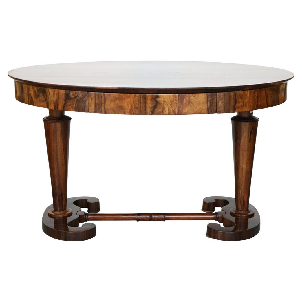 19th Century Fine Biedermeier Salon Table. Vienna, c. 1825. For Sale