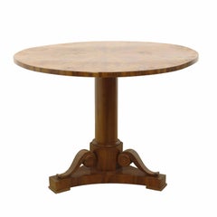 Table centrale Biedermeier du 19ème siècle Vienne, vers 1825.