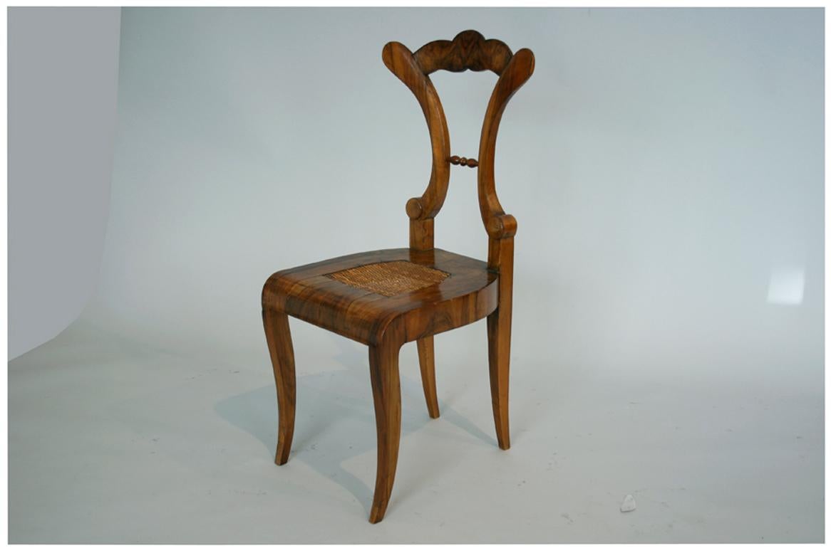 Poli Chaise Biedermeier du 19ème siècle, Vienne, vers 1825. en vente