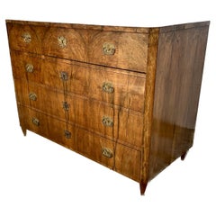 19th Century Fine Biedermeier Walnut Chest