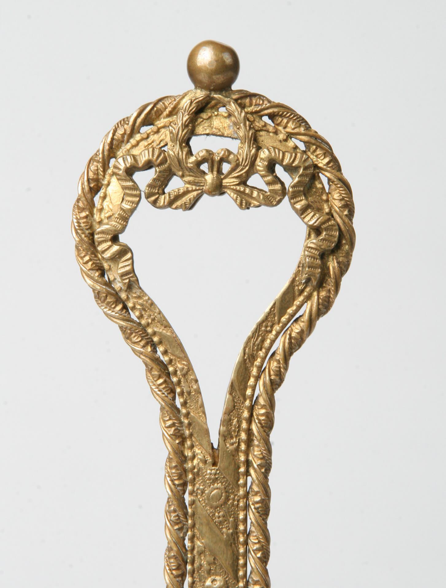 19th Century Fine Bronze Hand Mirror with Miniature Portrait 9